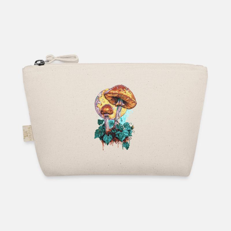 Cottagecore phases de lune champignon Goblincore Vintage Trousse biologique