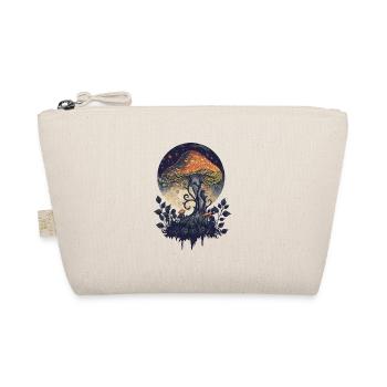Fairycore Mushroom Goblincore Moon Phases Vintage - Organic Pouch - nature - Front