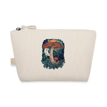 Goblincore Mushroom Fairycore Cottagecore Vintage - Organic Pouch - nature - Front