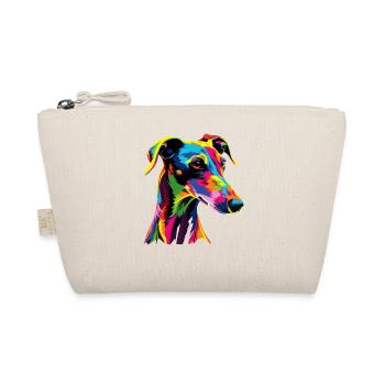 Lévrier Chiens Couleurs Colorées Pop Art Chien Lévrier - Trousse biologique - nature - Devant