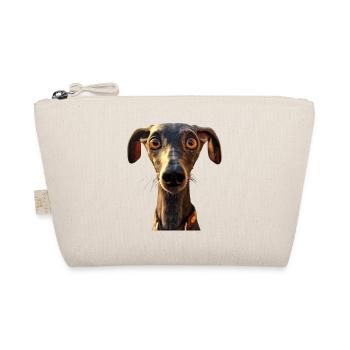 Greyhound Dog Lover Hunting Dog Love Greyhound - Organic Pouch - nature - Front