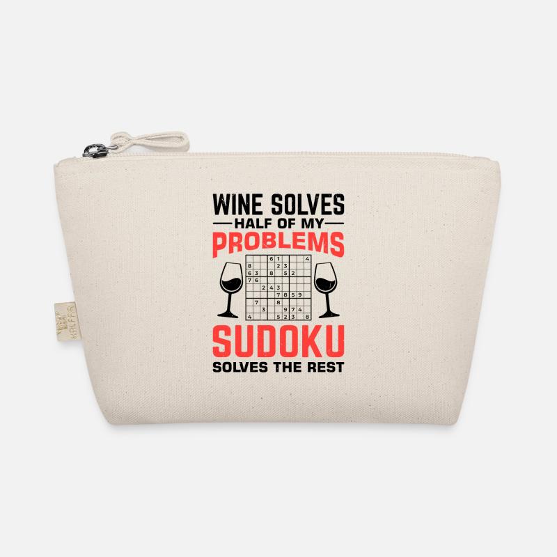 Witziger Sudoku Spruch Bio-Täschchen