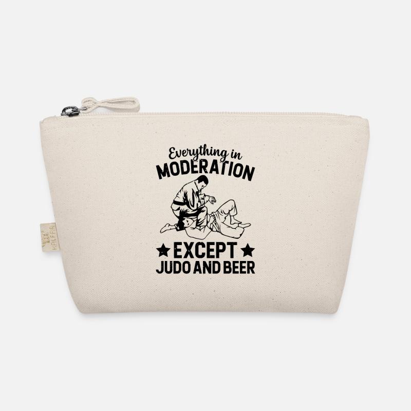 Everything In Moderation Except Judo and Beer - Fu Organic Pouch