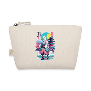 Samouraï Duck Esthétique Vaporwave Style Japonais - Trousse biologique - nature - Devant