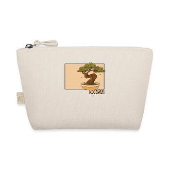Bonsai Doodle Chinese Hanzi Indoor Bonsai Bonsai - Organic Pouch - nature - Front