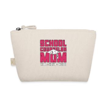 School Counselor Mom The Idol The Psychologist - Organic Pouch - nature - Front
