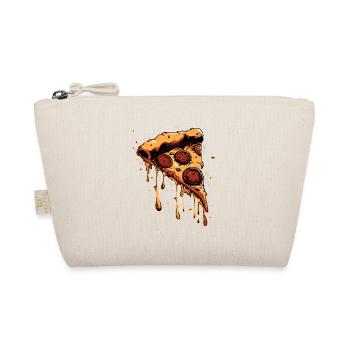 Pizza Slice Graphic - Organic Pouch - nature - Front