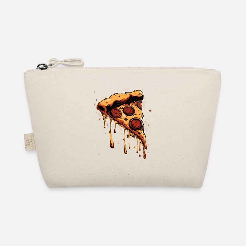 Pizza Slice Graphic Organic Pouch