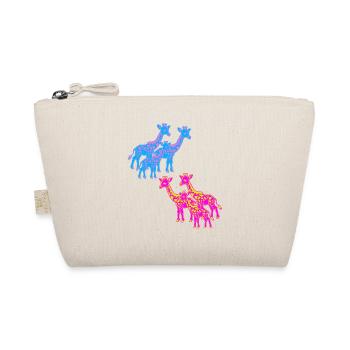 Giraffe Africa Safari Savannah 80s 90s Child - Organic Pouch - nature - Front