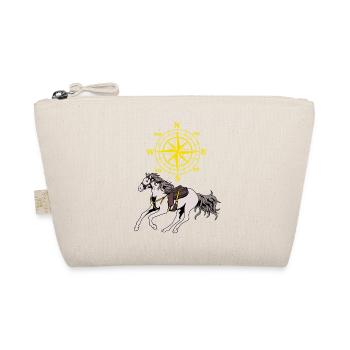 Boussole Cheval Cheval Aventure Rose des vents Équitation - Trousse biologique - nature - Devant