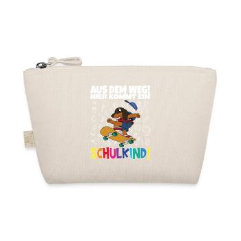 School Child 2024 School Enrollment Back to School - Organic Pouch - nature - Front