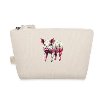 Art géométrique Cochon Fermier Ferme de cochons - Trousse biologique - nature - Devant