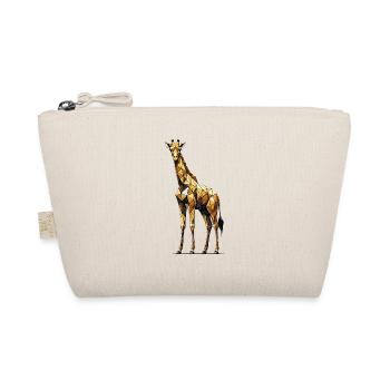 Art géométrique Girafe Amoureux de la faune Safari Zoo - Trousse biologique - nature - Devant