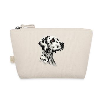 Dalmatian Dog Lover I Love Dalmatians - Organic Pouch - nature - Front