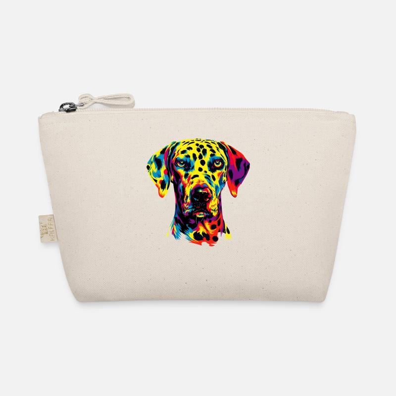 Chiens Dalmatiens Couleurs Colorées Pop Art Arc-en-ciel Trousse biologique