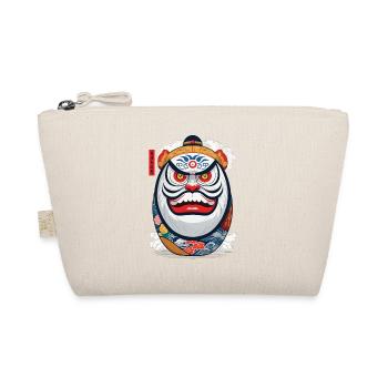 Japonais Daruma Esthétique Yokai Streetwear - Trousse biologique - nature - Devant