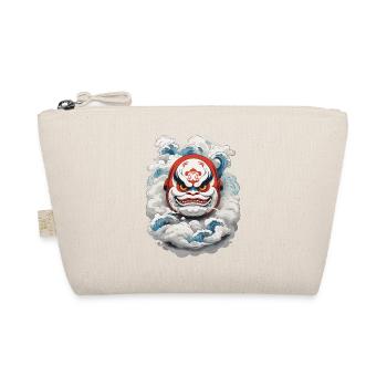 Daruma Japonais Esthétique Yokai Vintage - Trousse biologique - nature - Devant
