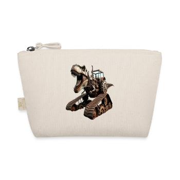 Dino Tractor Hybrid T- Rex - Organic Pouch - nature - Front