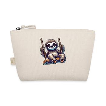 mignon paresseux balançoire dessin animé aire de jeux animal - Trousse biologique - nature - Devant
