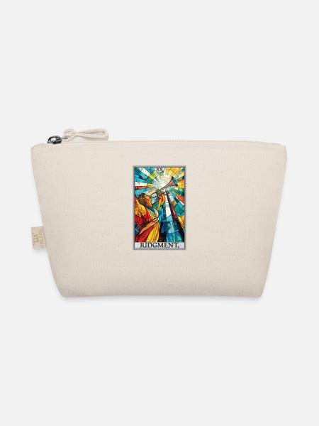 Tarot Cards Tarot Card 20 Judgment Court - Organic Pouch - nature - Front