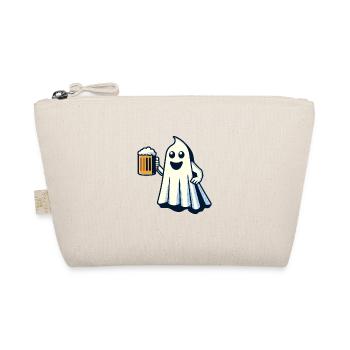 Drôle Boozing Ghost Halloween Party - Trousse biologique - nature - Devant