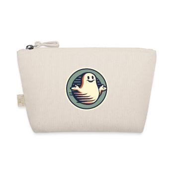 Drôle Vintage Ghost Ne Sait Rien Halloween - Trousse biologique - nature - Devant