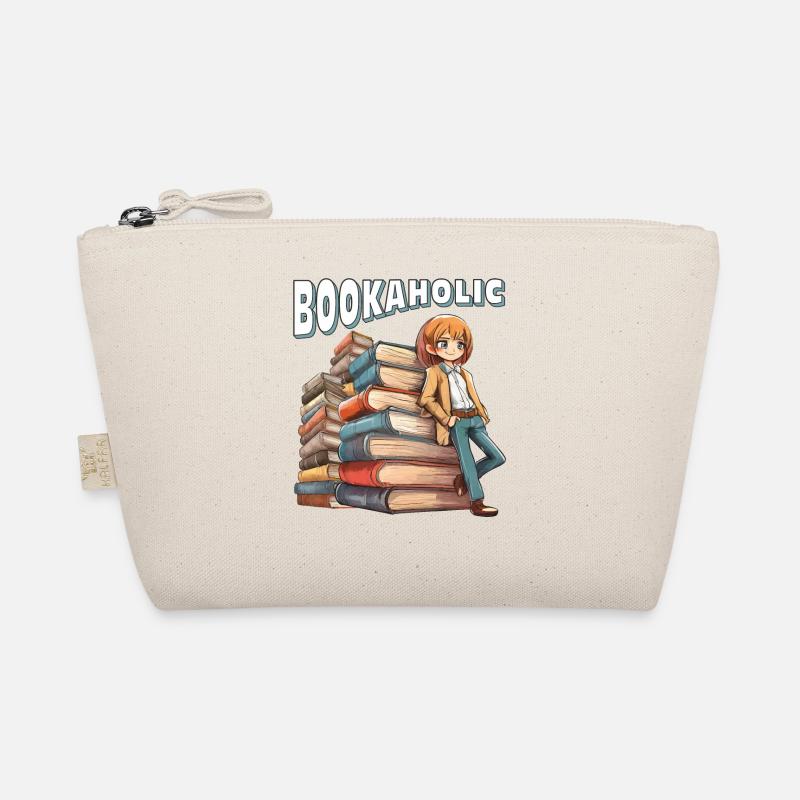 BÜCHER BOOKAHOLIC Bio-Täschchen