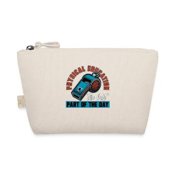 P.E Instructor Physical Education The Best Teacher - Organic Pouch - nature - Front