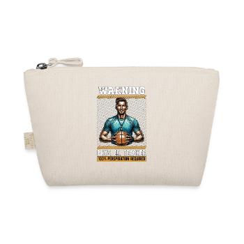 P.E Instructor Warning Phys. Ed. Teacher Athletes - Organic Pouch - nature - Front