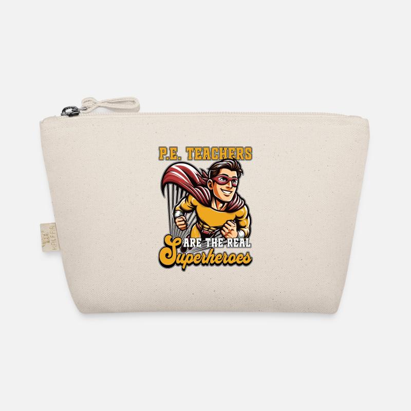 P.E Instructor P.E Teachers Are The Real Athletes Organic Pouch