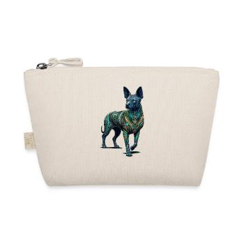 Mandala Art Peruvian Hairless Dog - Organic Pouch - nature - Front
