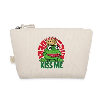 Frosch Kiss Me 1 x5400 - Bio-Täschchen - Natur - Vorne