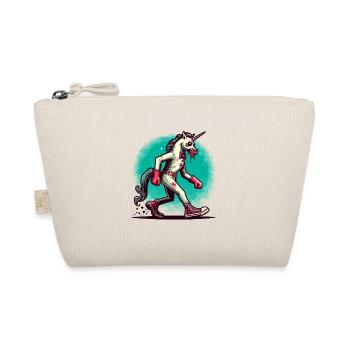 Zombie Unicorn Undead Mystical Creature Halloween - Organic Pouch - nature - Front