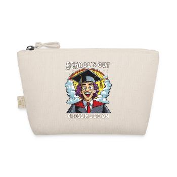 SCHOOL'S OUT CHILL MODE ON - Organic Pouch - nature - Front