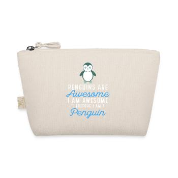 Les pingouins sont géniaux Je suis génial Pingouin mignon Jeu de mots - Trousse biologique - nature - Devant