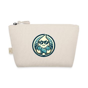 Cool Ghost Vintage Art Style Spooky Season - Organic Pouch - nature - Front