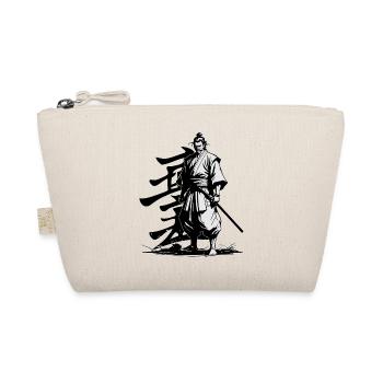 SAMURAI-KRIEGER - Bio-Täschchen - Natur - Vorne