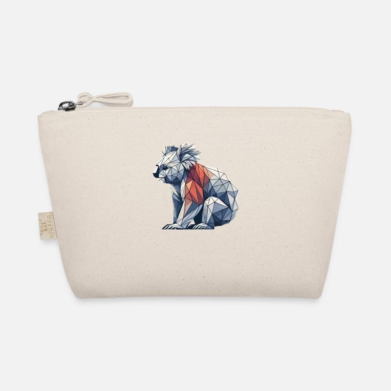 Geometrische Kunst Koala Koalas Bio-Täschchen