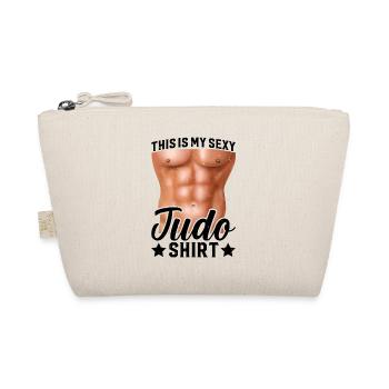 C’est mon t-shirt de Judo sexy Judo Sexy Judo Fighter - Trousse biologique - nature - Devant