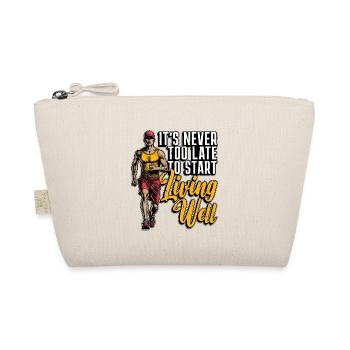 Health Coach It's Never Too Late To Start Workout - Organic Pouch - nature - Front