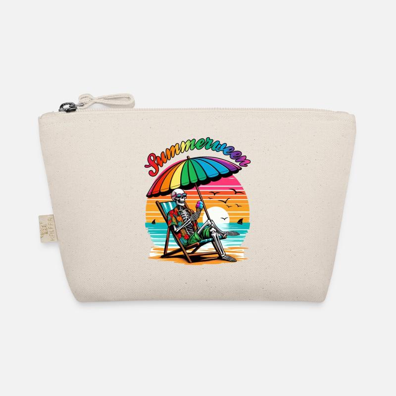 Summerween Skeleton: Chilling in the Summer Organic Pouch