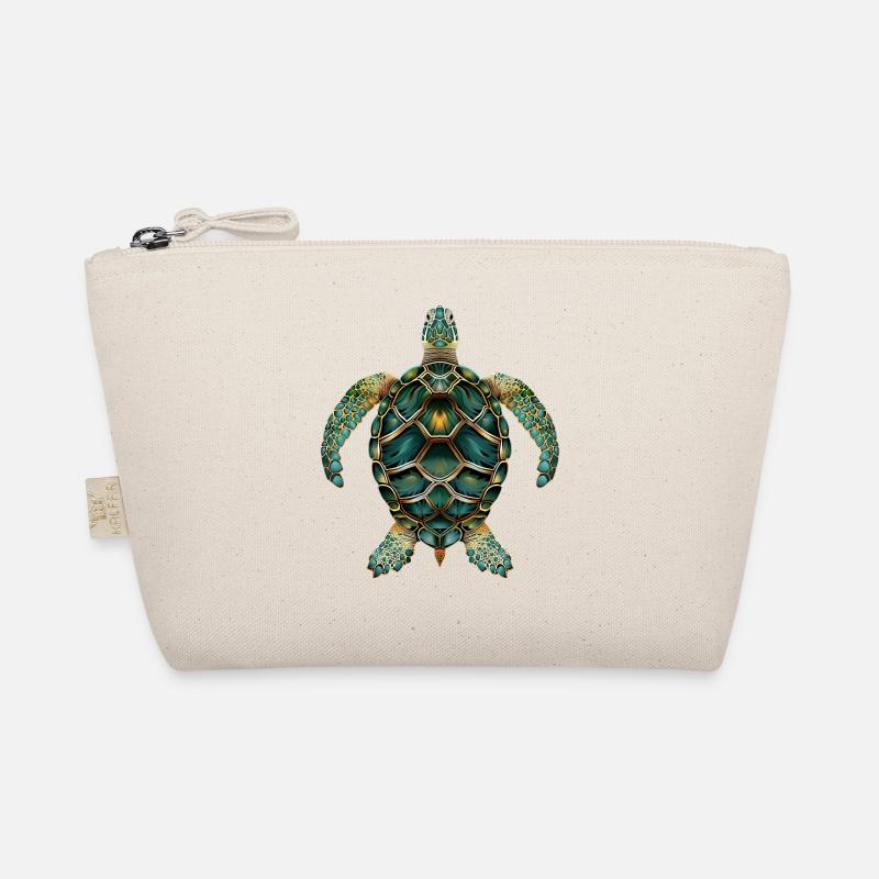 Turtle Reptile Lover Cute Turtles Organic Pouch