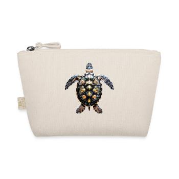 Turtle Reptile Lover Cute Turtles - Organic Pouch - nature - Front