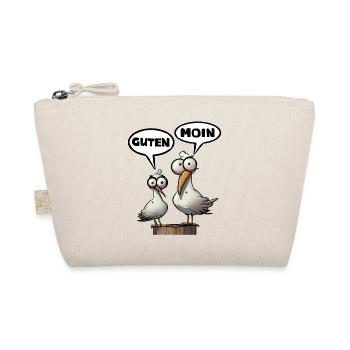 Good Moin T-Shirt Shirts | North German sayings - Organic Pouch - nature - Front