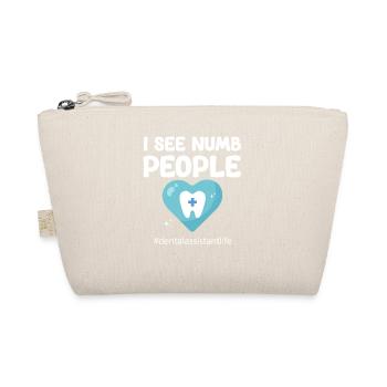 Only the strongest women will - Organic Pouch - nature - Front