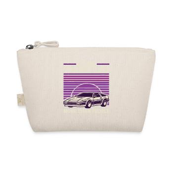 I Like Vintage Cars more Than People Funny Vintage - Organic Pouch - nature - Front