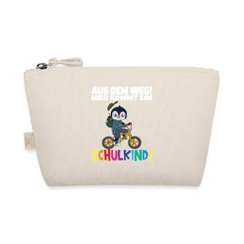 School Child 2024 School Enrollment Back to School - Organic Pouch - nature - Front