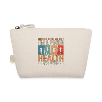Health Coach Morning Is Not My Time Fitness Coach - Bio-Täschchen - Natur - Vorne