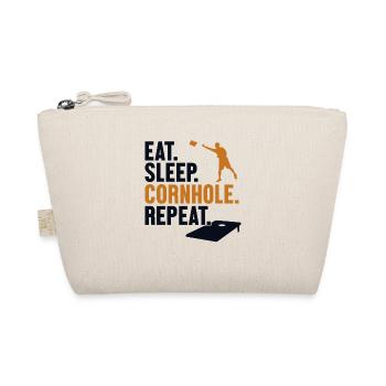 Manger dormir cornhole répéter sacs de haricots Plateaux de jeu - Trousse biologique - nature - Devant