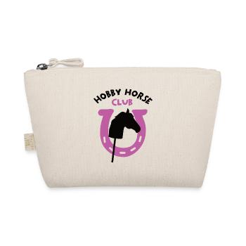 Hobby Horsing Team Horse Hufeisen Steckenpferde - Bio-Täschchen - Natur - Vorne